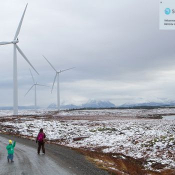 Smøla Vindpark mølle 47 fra Dyrnes